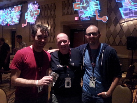 Track 2 winners - Clayton Dorsey, Paul Whelan, and Gabe Marshall Track 2 winners - Clayton Dorsey, Paul Whelan, and Gabe Marshall